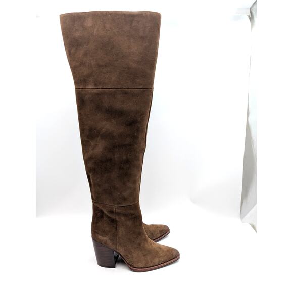 Vince Camuto Paulie Women's Over the Knee Boots Reishi Suede Size US7.5M EU38 - Picture 3 of 16
